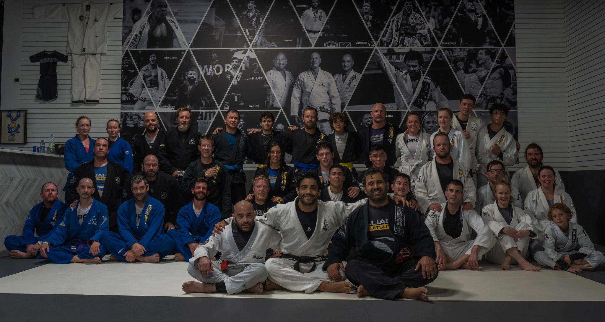 Adult Brazilian Jiu-Jitsu community at Upper Academy