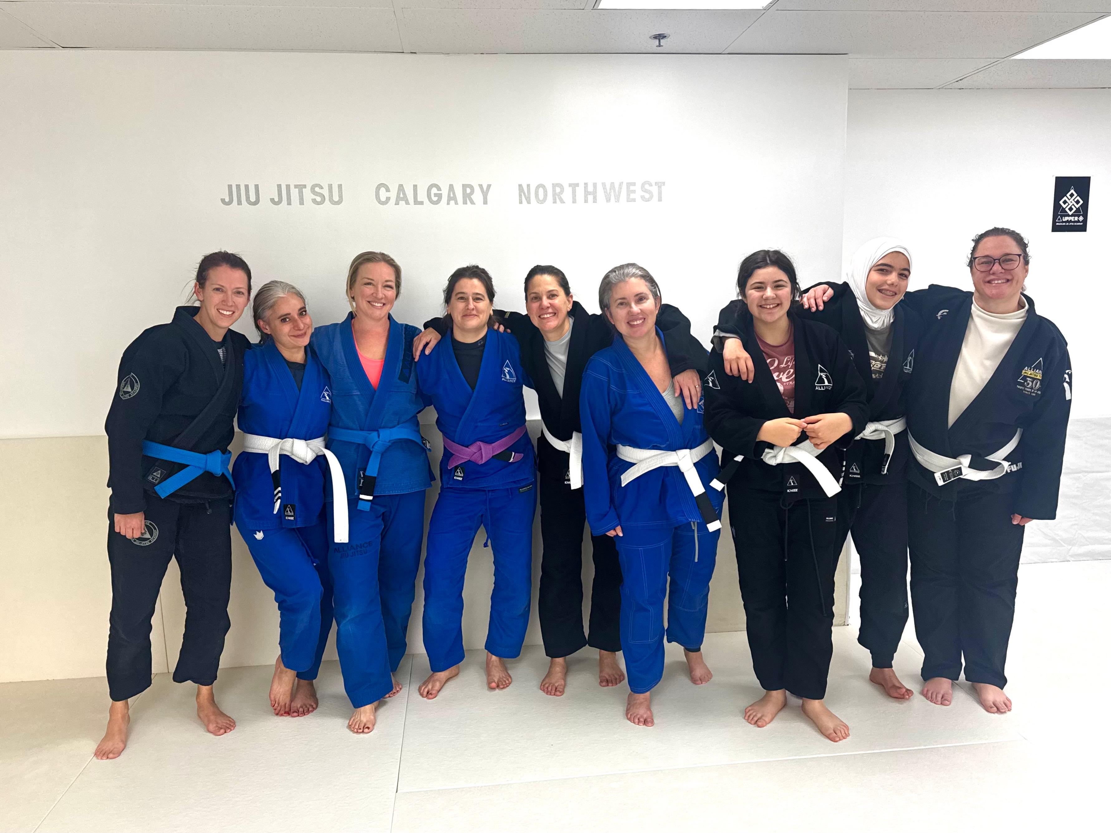 Brazilian Jiu-Jitsu training at Upper Jiu-Jitsu Academy